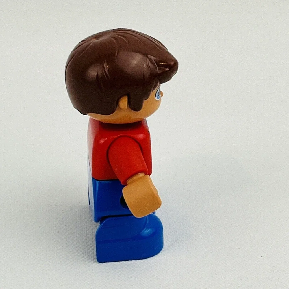 LEGO Duplo 10906‎ Tropical Island William Boy Red Hoodie Replacement Figure Only